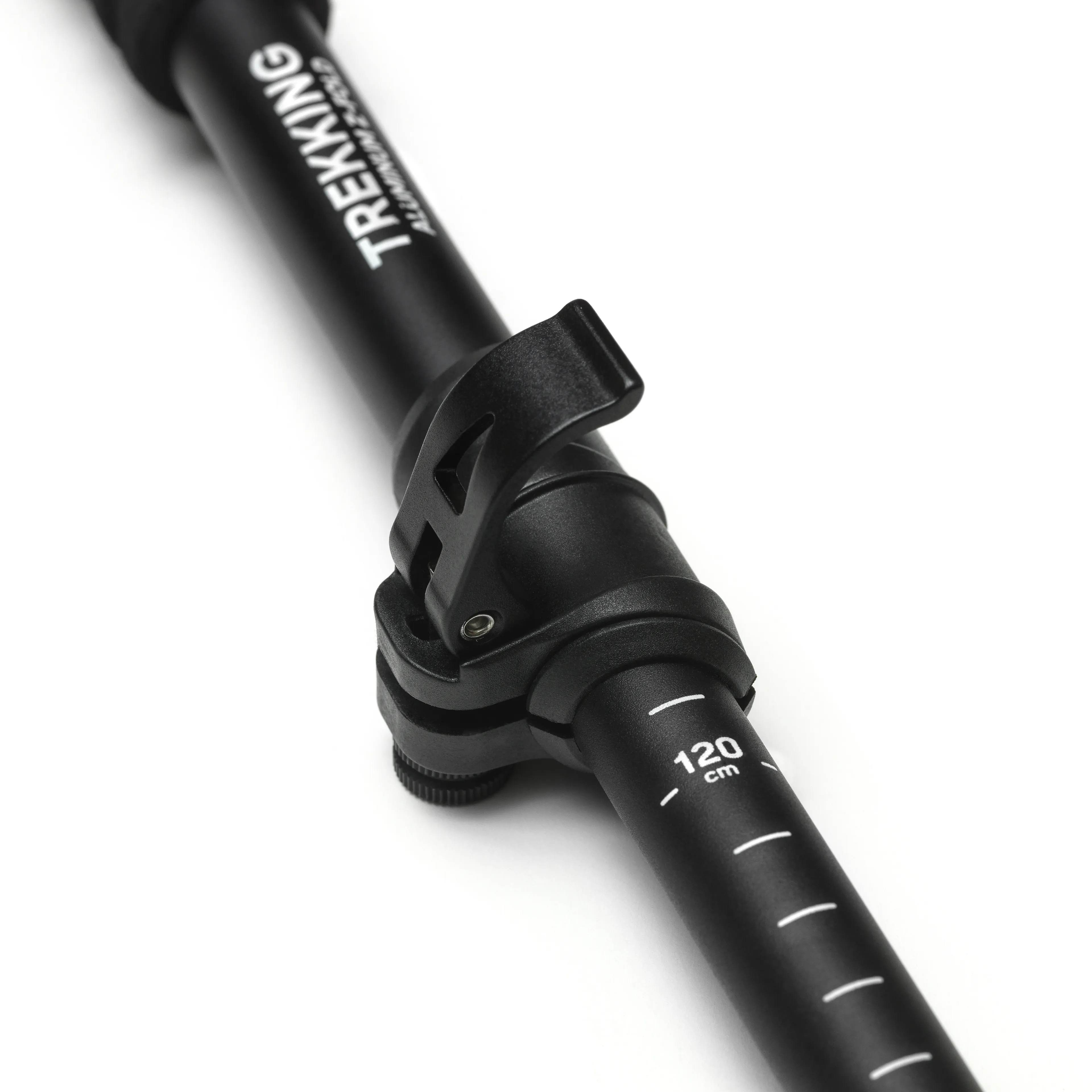 Trekking aluminium Z-fold Black