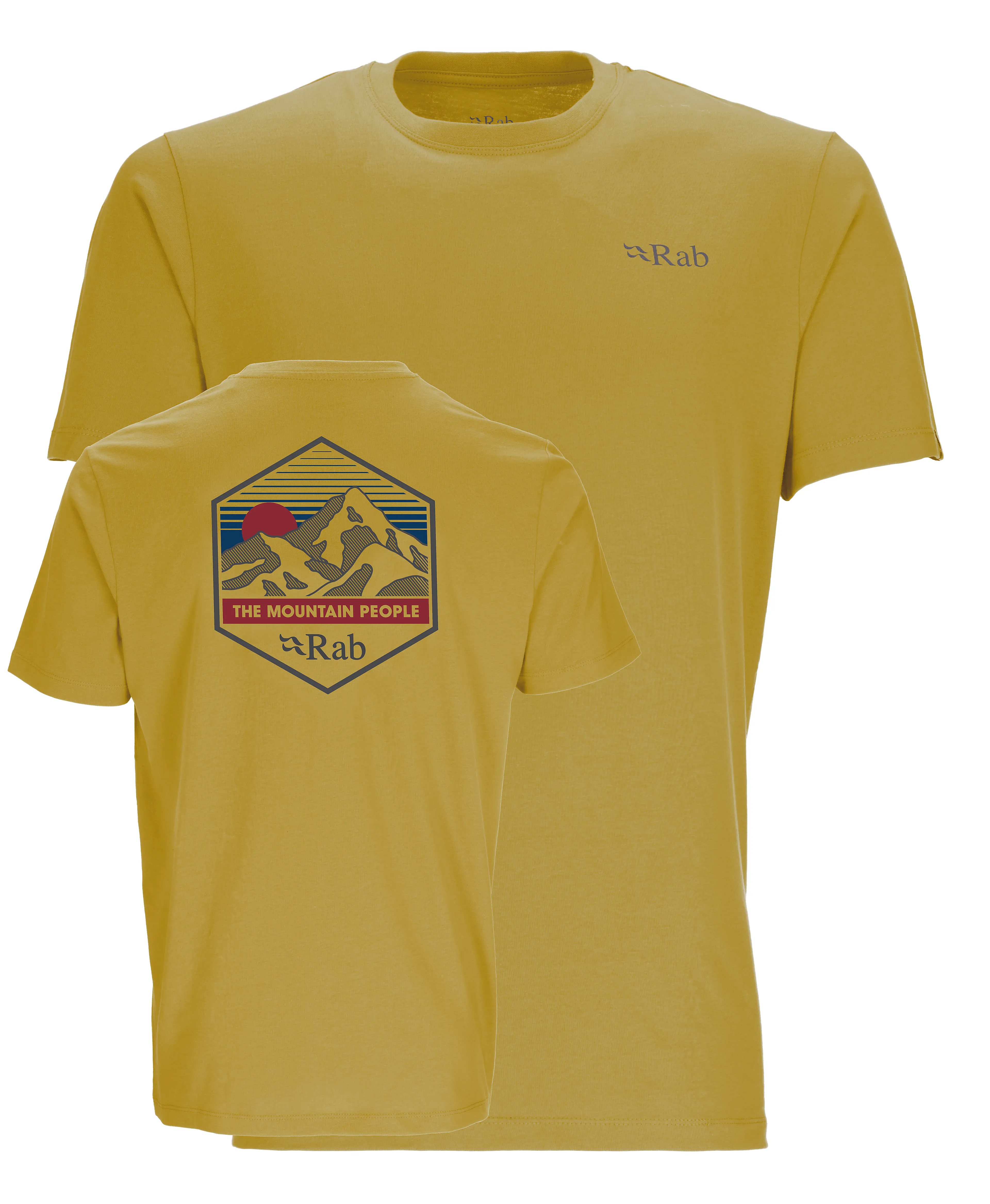 Stance Mountain Peak t-skjorte herre Stance Mountain Peak t-skjorte herre