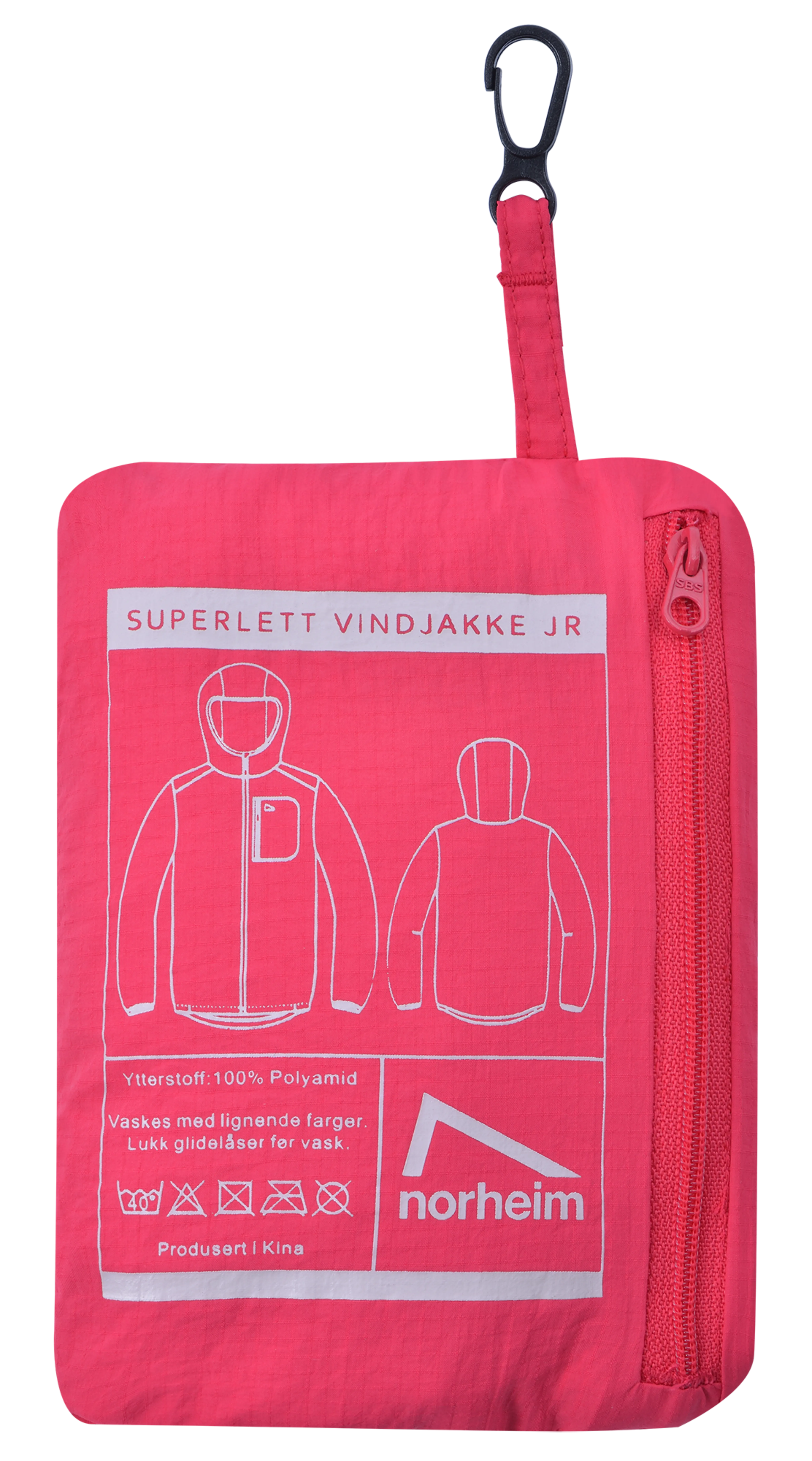 Superlett vindjakke junior