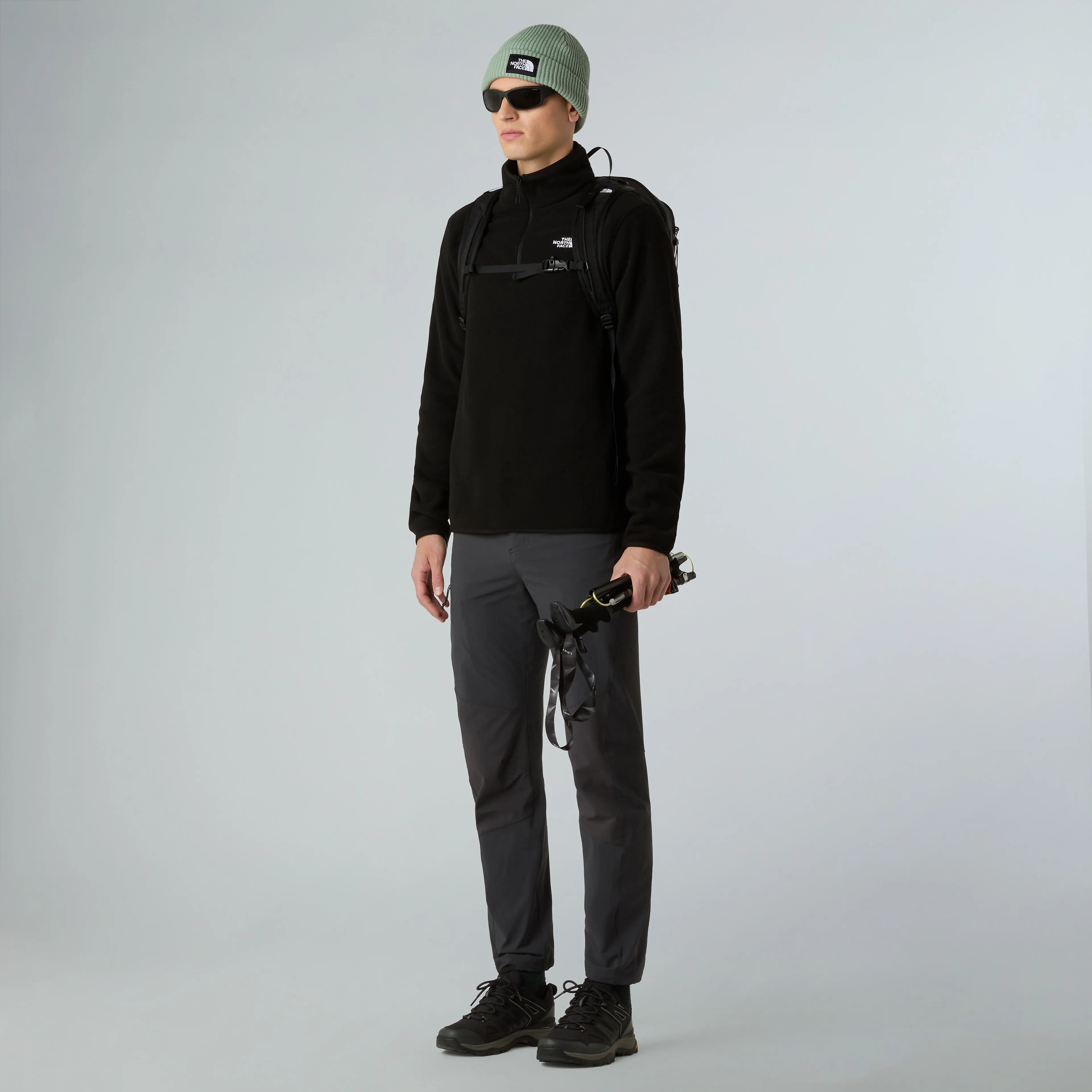 M GLACIER FLEECE 1/4 ZIP JACKET