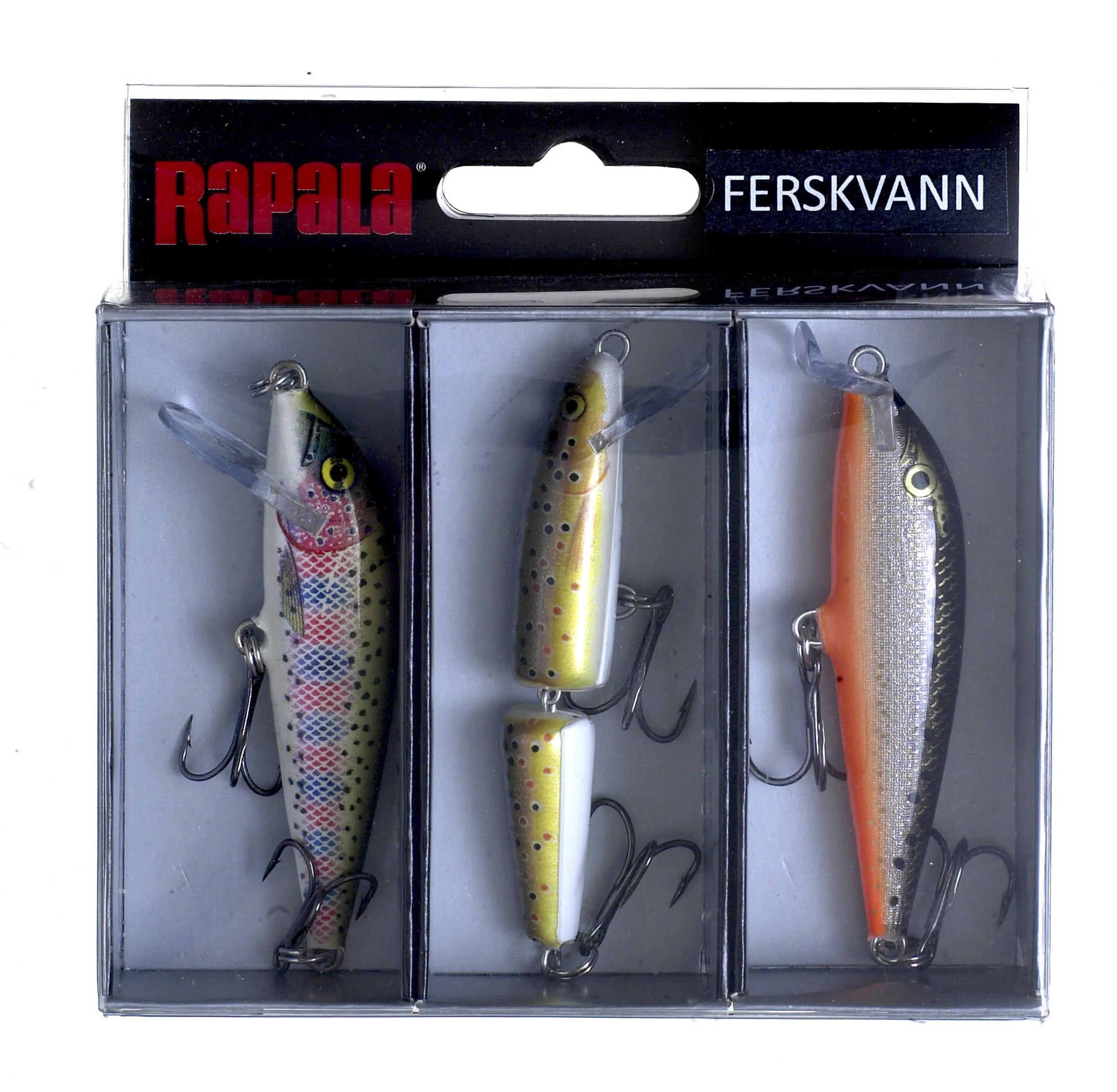 RAPALA WOBBLERSETT FERSKVANN