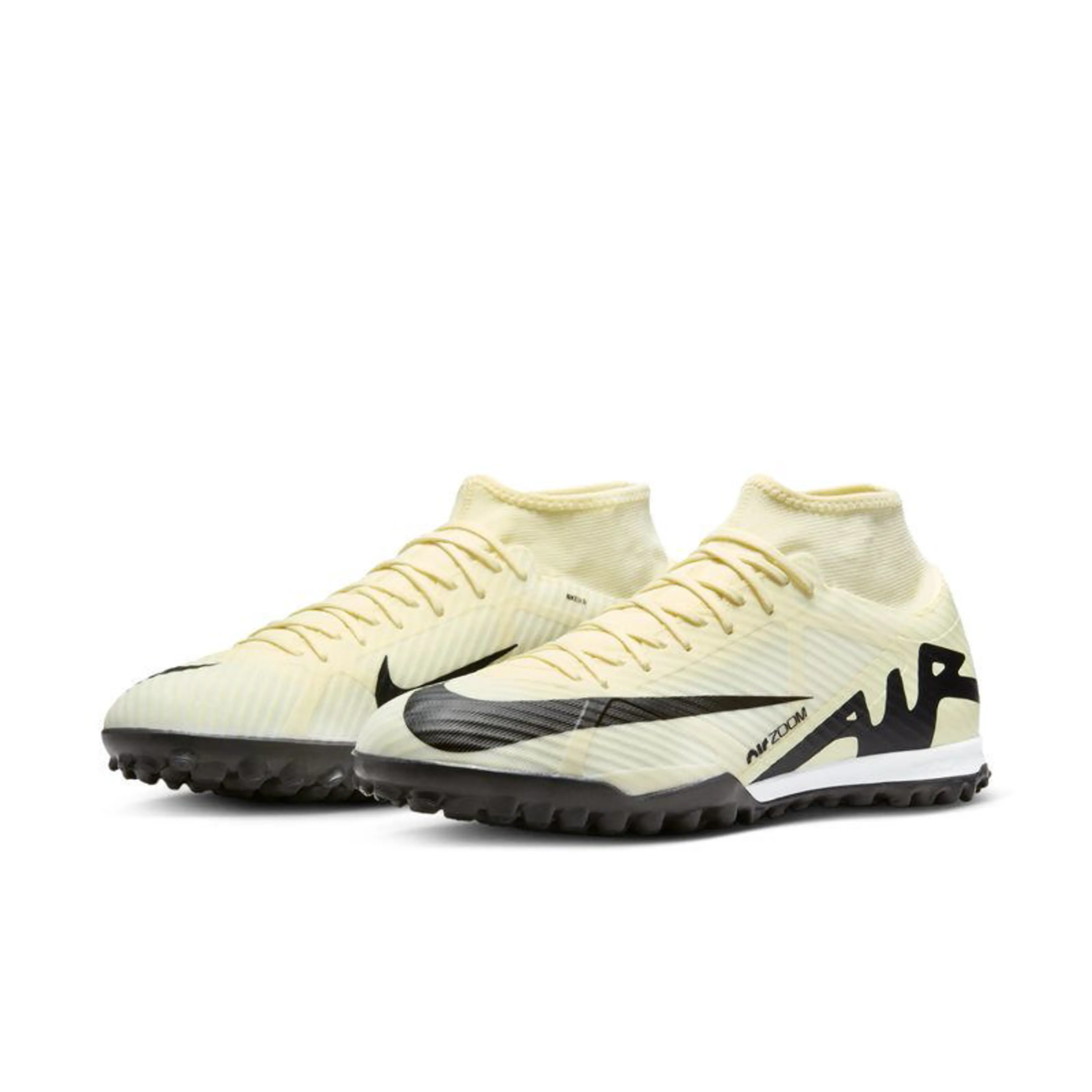 Mercurial Superfly 9 Academy Turf High-Top fotballsko grus/kunstgress